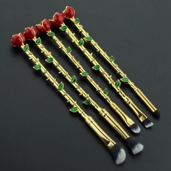 🔥Last 1! 2/$60🌹Boutique Regal Rose Brushes - Picture 2 of 4